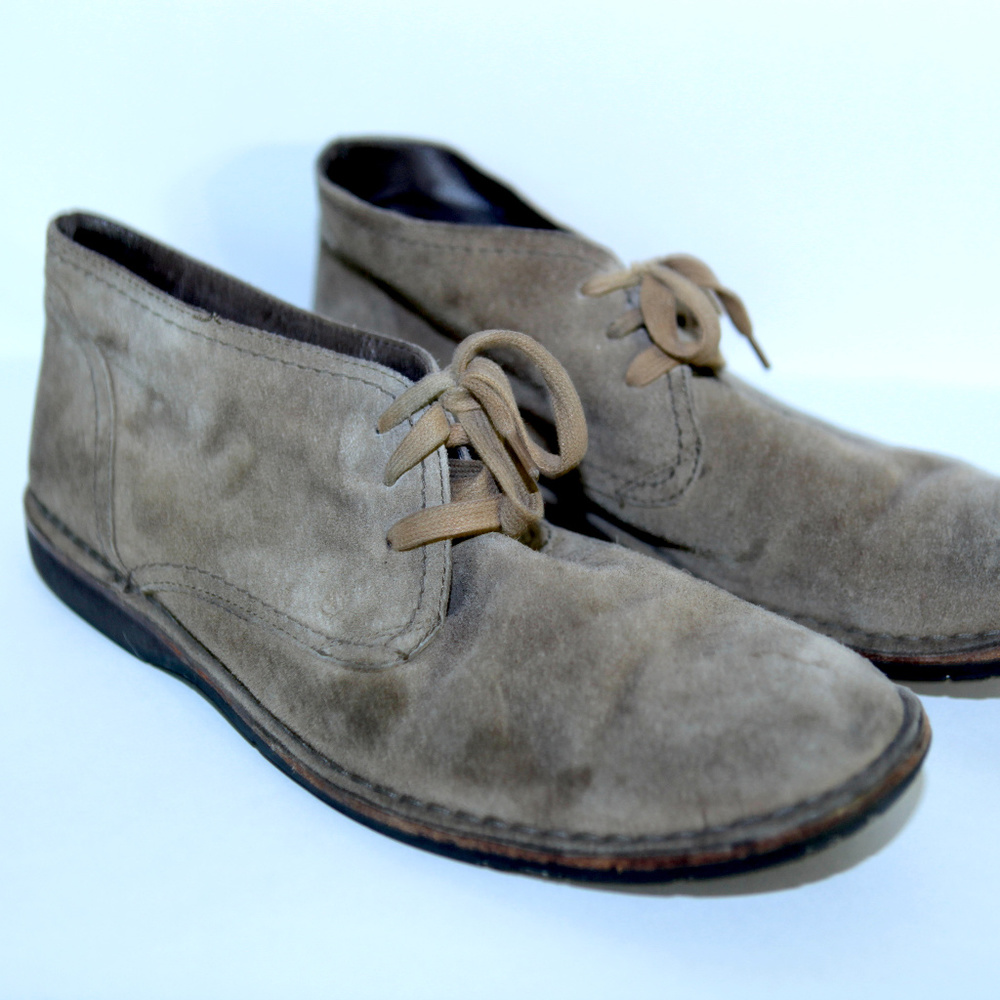 John Varvatos Suede Boots Zander sz 12